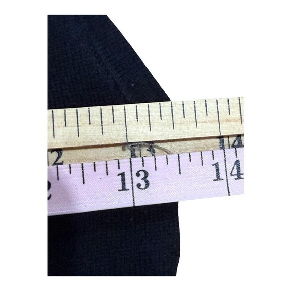 Guess Sweater Womens Small Black Button Front Sleeveless Cardigan Tank Pockets - Picture 3 of 7